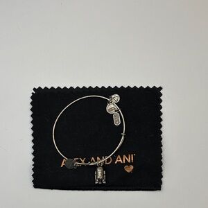 Alex and Ani Star Wars R2-D2 Silver Charm Bracelet